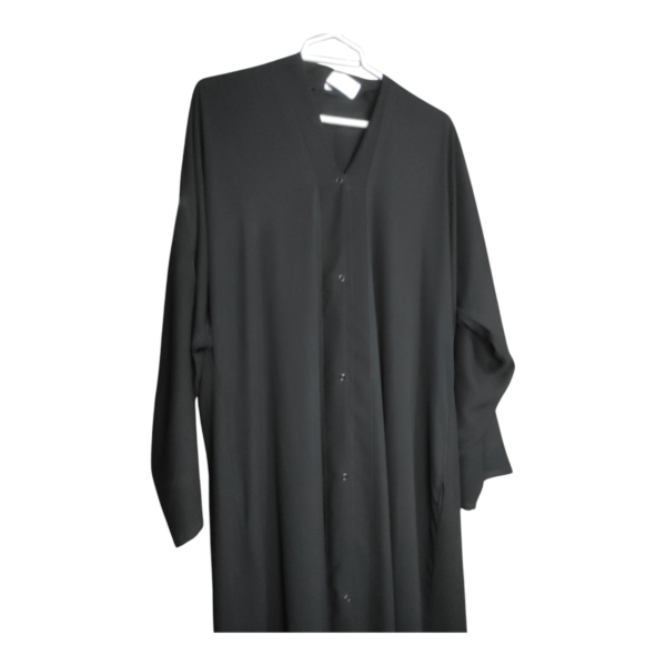 Premium Front Button Abya Black