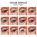 12 Color Rainbow Eyeliner Set