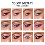 Flavery 12 Color Rainbow Liquid Eyeliner Set - Image 6
