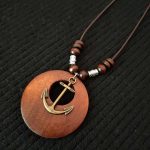 Handcrafted Wooden Pendant Necklace Collection - Image 2