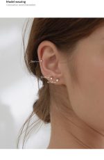 S925 Silver Needle Earrings for girls, Ear Piercing Earrings - Image 10