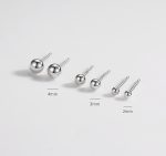 S925 Silver Needle Earrings for girls, Ear Piercing Earrings - Image 8