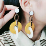Trendy Double Circle Dangle Earrings - Image 3