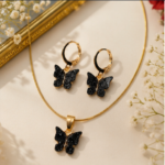 Butterfly Earrings and Pendent - Image 10